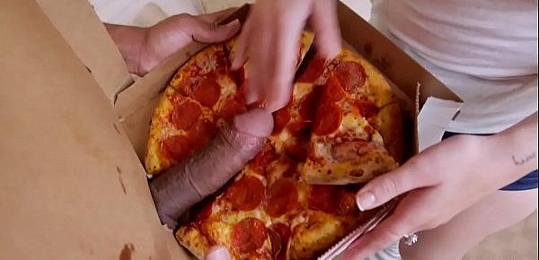  Joseline Kelly tries BBC Pizza